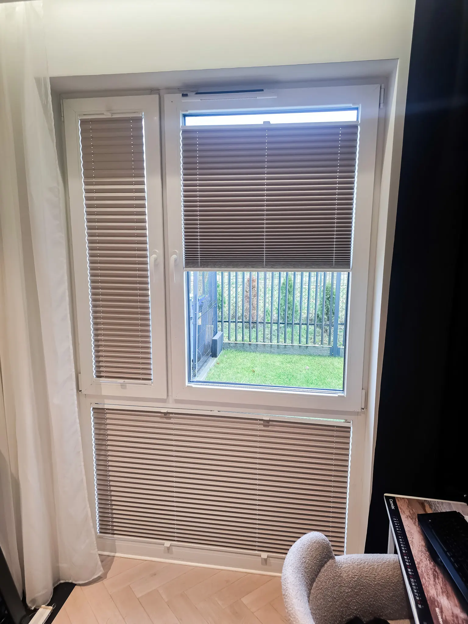 Nowoczesne plisy okienne, Warszawa, ujęcie 03