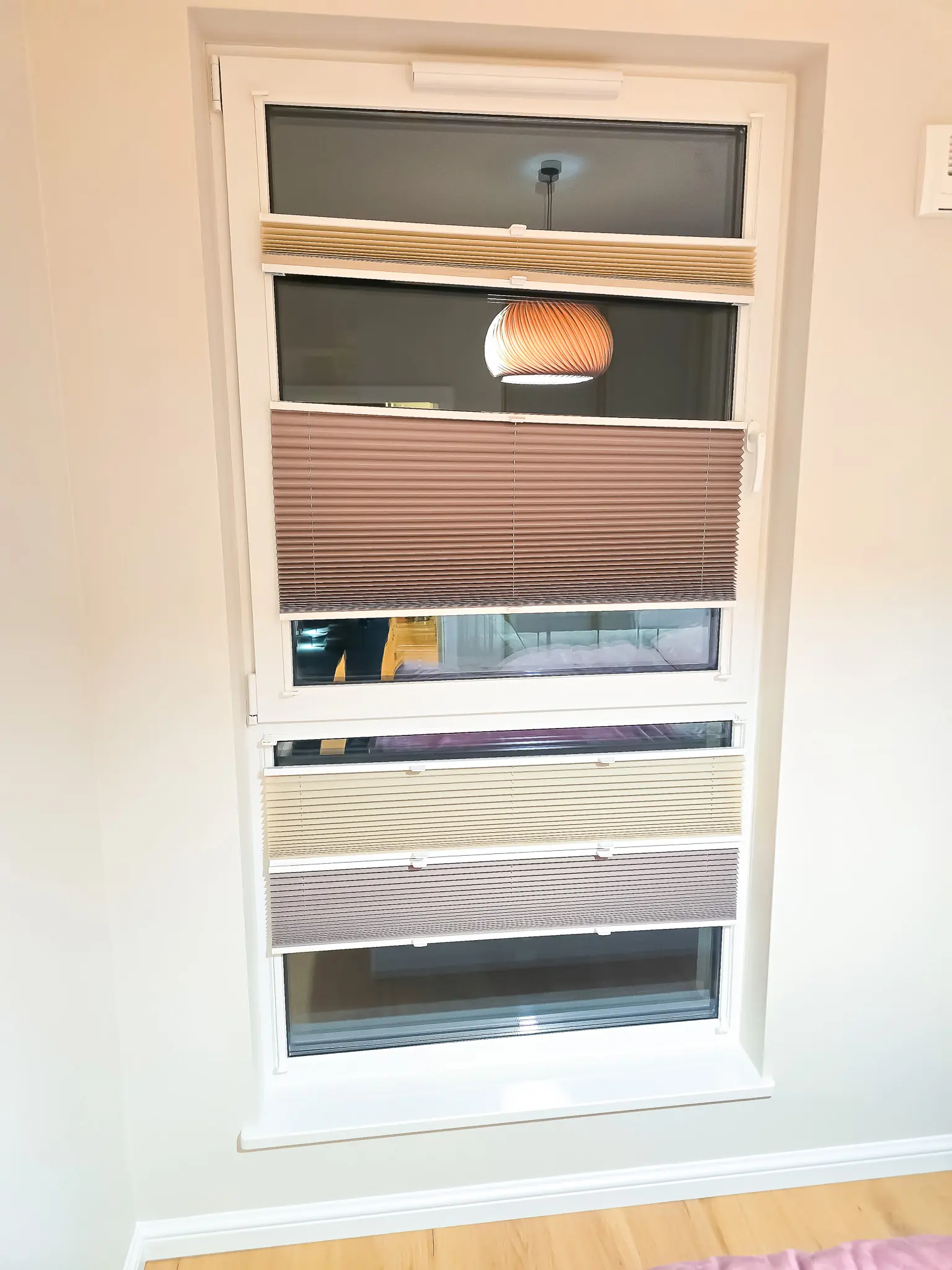 Plisy okienne, realizacja, ujęcie 01