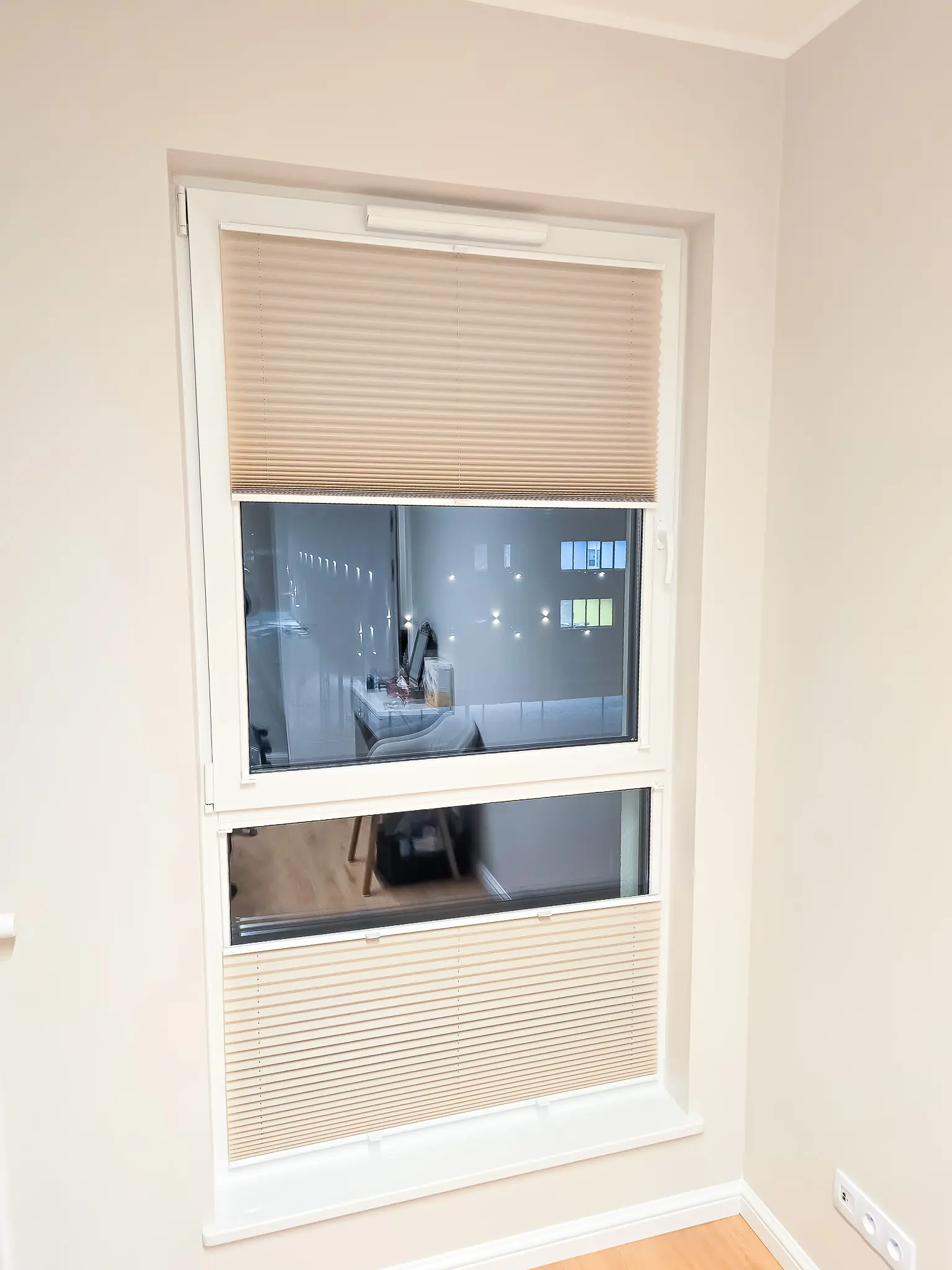 Plisy okienne, realizacja, ujęcie 05