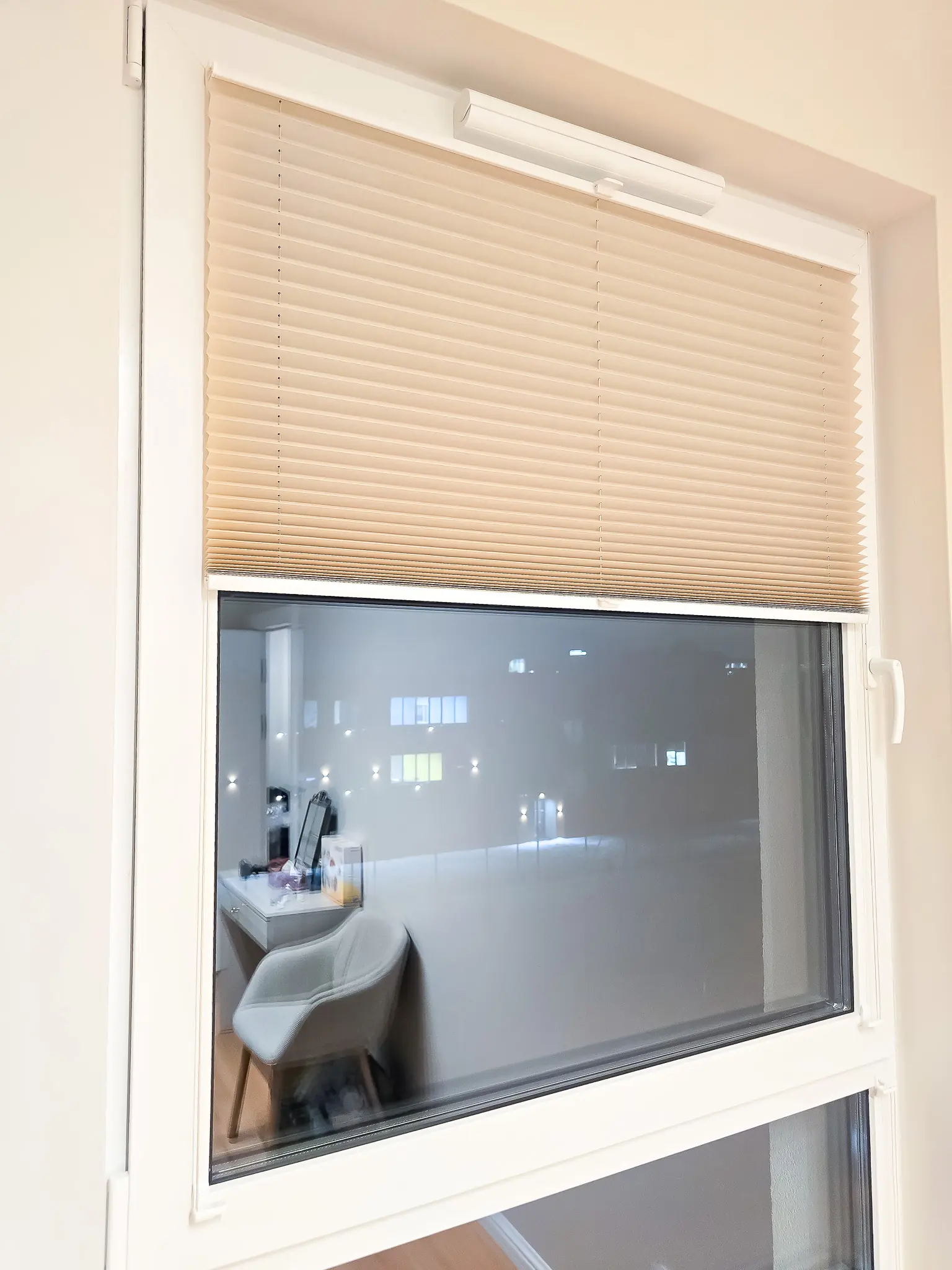 Plisy okienne, realizacja, ujęcie 06